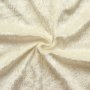 Krossad sammet Champagne - 145 cm