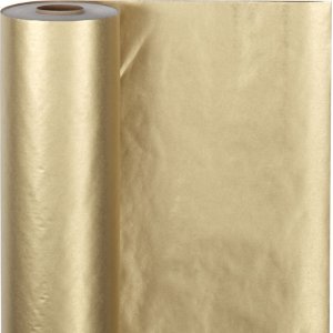 Presentpapper - guld - 100 m Presentpapper - guld - 100 m