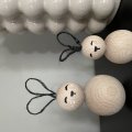 Kundbild Obehandlade träbollar 35 mm ø 8 mm - 4-pack. med hål: Superenkelt påskpyssel! Följ mig...