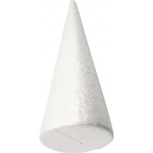 Käglor av frigolit - vit - Ø10 cm Käglor av frigolit - vit - Ø10 cm