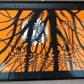 Kundbild Färgat papper 50 x 70 cm - ockra 10 ark / 130 g / m²: Paper cutting (three layers)....