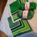 Kundbild Järbo 8/4 50g - Granat: Fint och trevligt garn att virka...